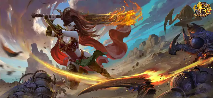 《传世无双之金装裁决》手游官网：送VIP，金装淬炼，交易行摆摊让战力阶梯式飙升！